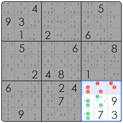 how to fill sudoku fast